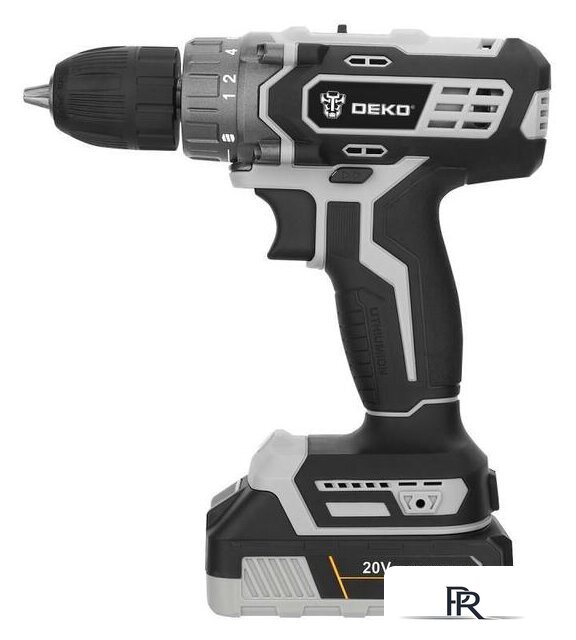 Дрель-шуруповерт Deko DKCD20 Black Edition SET 3 063-4050 (с 2-мя АКБ, кейс) - Изображение №2 — Интернет-магазин ПроЗаказ