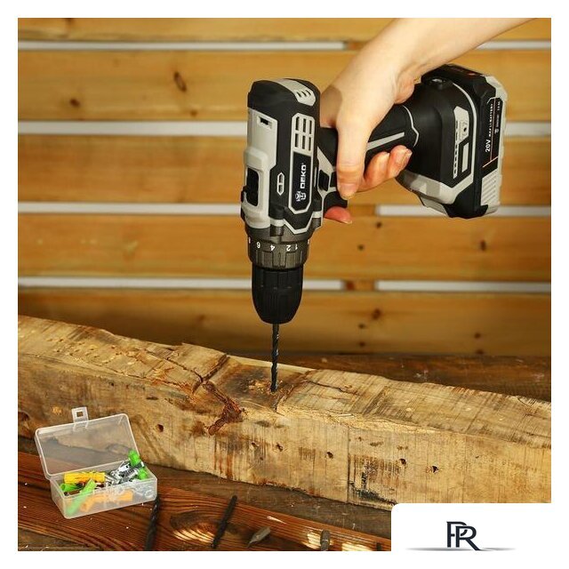 Дрель-шуруповерт Deko DKCD20 Black Edition SET 3 063-4050 (с 2-мя АКБ, кейс) - Изображение №6 — Интернет-магазин ПроЗаказ