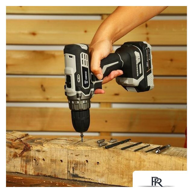 Дрель-шуруповерт Deko DKCD20 Black Edition SET 3 063-4050 (с 2-мя АКБ, кейс) - Изображение №5 — Интернет-магазин ПроЗаказ