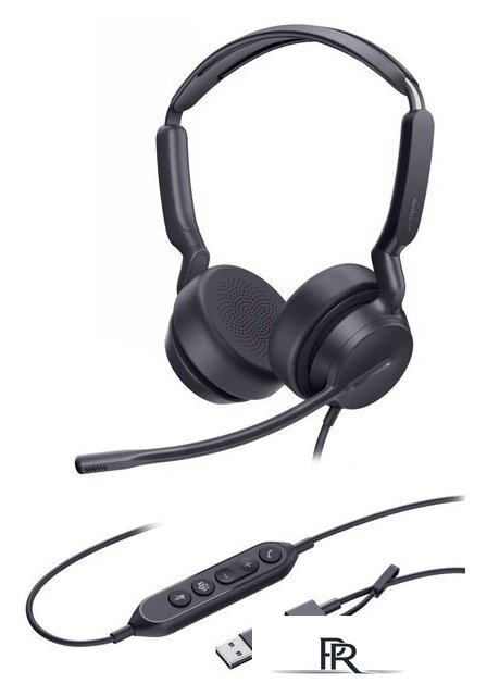 Офисная гарнитура Yealink UH42 Dual UC USB-C/A - Изображение №1 — Интернет-магазин ПроЗаказ
