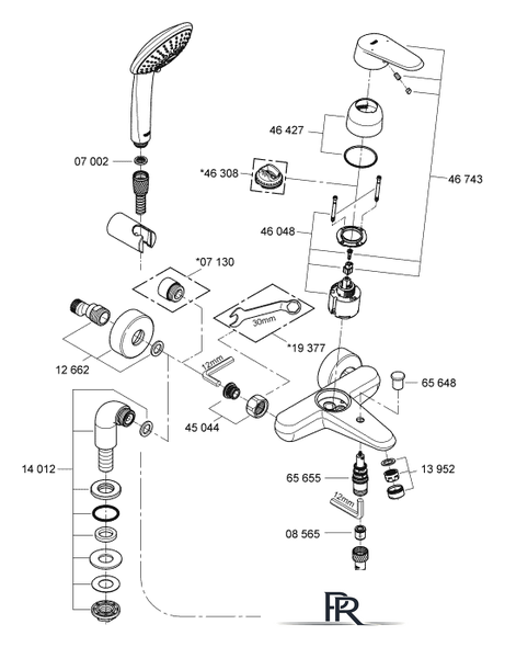Смеситель Grohe Eurodisc Cosmopolitan 33395002 - Изображение №3 — Интернет-магазин ПроЗаказ
