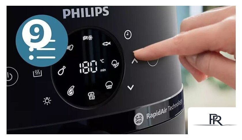 Аэрогриль (аэрофритюрница) Philips 2000 Series NA220/00 - Изображение №3 — Интернет-магазин ПроЗаказ
