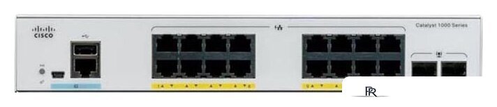 Управляемый коммутатор 2-го уровня Cisco Catalyst C1000-16P-2G-L - Изображение №1 — Интернет-магазин ПроЗаказ