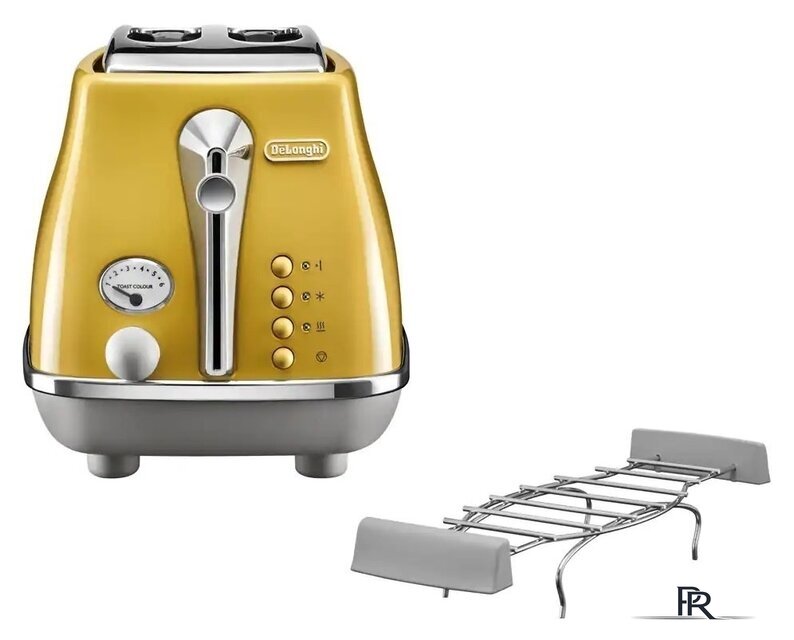 Тостер DeLonghi Icona Capitals CTOC2103.Y - Изображение №2 — Интернет-магазин ПроЗаказ