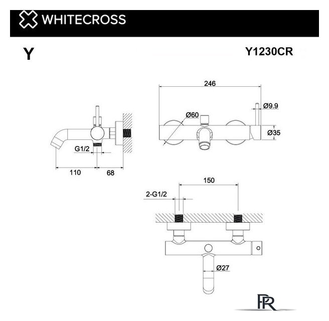 Смеситель Whitecross Y Y1230GL (золото) - Изображение №3 — Интернет-магазин ПроЗаказ