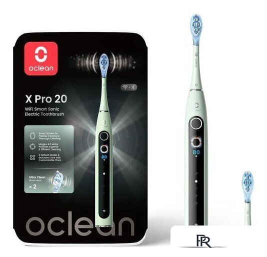 Электрическая зубная щетка Oclean X Pro 20 (зеленый) - Изображение №1 — Интернет-магазин ПроЗаказ