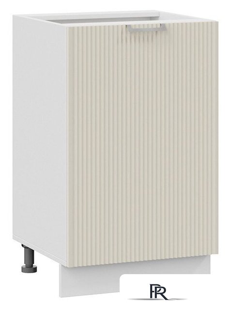 Шкаф напольный Трия Кимберли 1Н5 (белый/крем) - Изображение №1 — Интернет-магазин ПроЗаказ