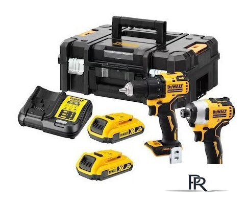  DeWalt DCK2061D2T (шуруповерт, винтоверт, 2 АКБ, кейс) - Изображение №1 — Интернет-магазин ПроЗаказ