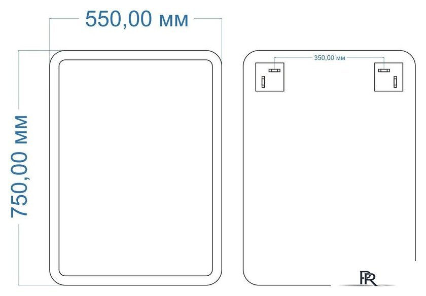  Mixline Зеркало Неро 550052 - Изображение №2 — Интернет-магазин ПроЗаказ