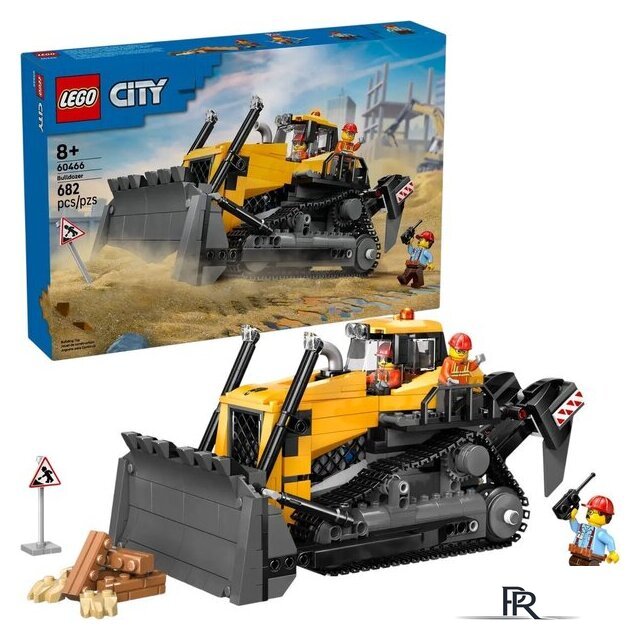 Конструктор LEGO City 60466 Желтый бульдозер - Изображение №1 — Интернет-магазин ПроЗаказ