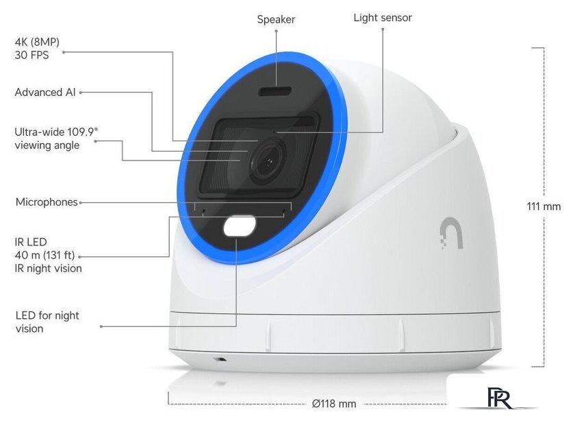 IP-камера Ubiquiti UVC-AI-Turret-W - Изображение №12 — Интернет-магазин ПроЗаказ