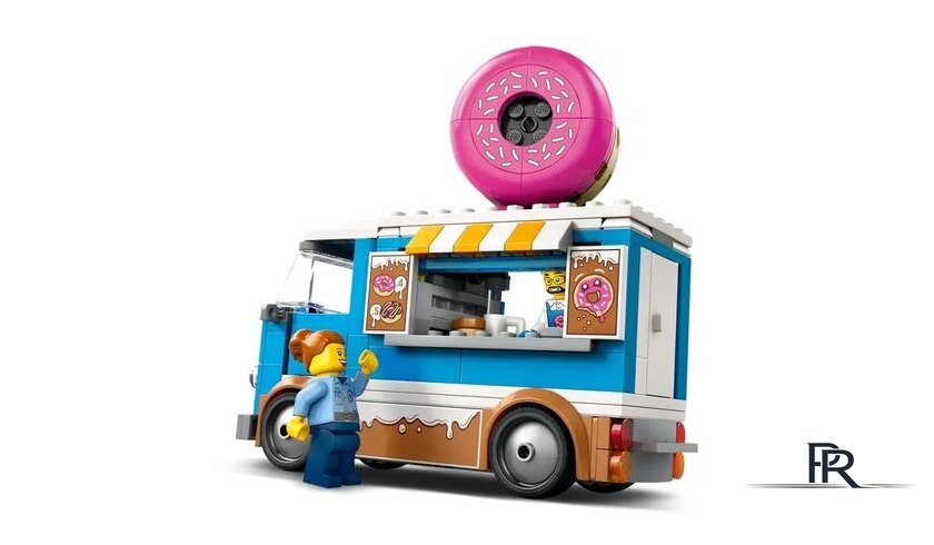 Конструктор LEGO City Грузовик с пончиками 60452 - Изображение №6 — Интернет-магазин ПроЗаказ