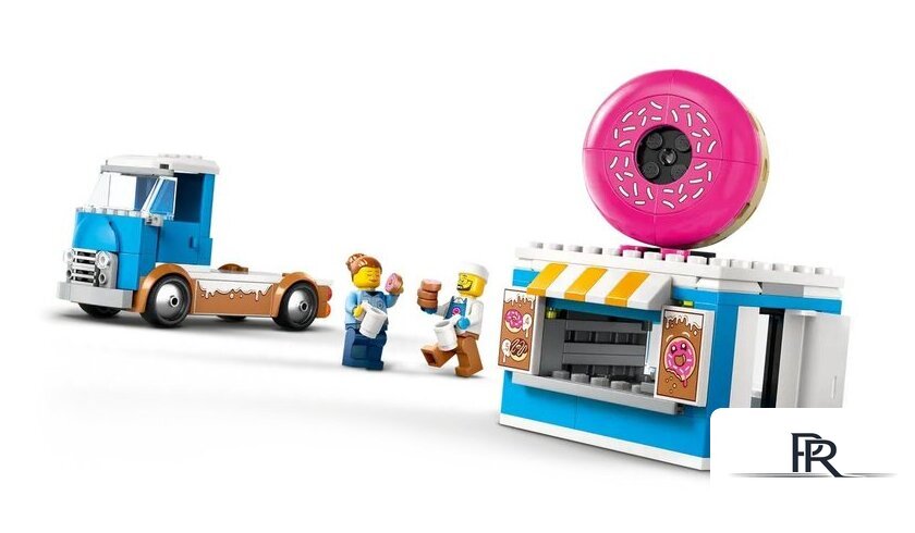 Конструктор LEGO City Грузовик с пончиками 60452 - Изображение №5 — Интернет-магазин ПроЗаказ