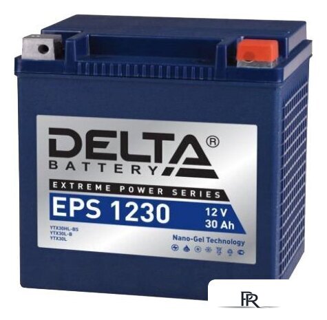 Мотоциклетный аккумулятор Delta EPS 1230 (30 А·ч) - Изображение №1 — Интернет-магазин ПроЗаказ