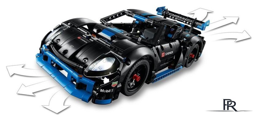 Конструктор LEGO Technic 42176 Porsche GT4 e-Performance - Изображение №6 — Интернет-магазин ПроЗаказ