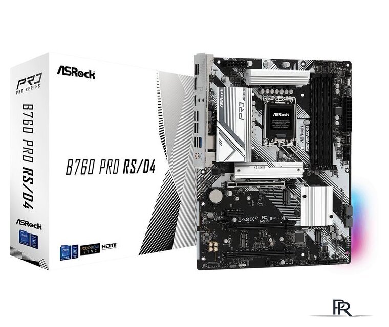 Материнская плата ASRock B760 PRO RS/D4 - Изображение №2 — Интернет-магазин ПроЗаказ