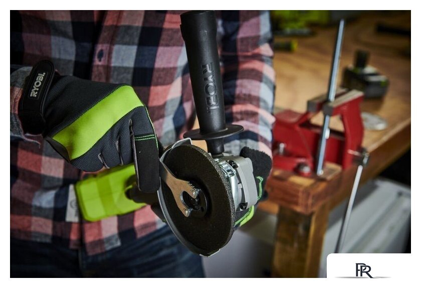 Угловая шлифмашина Ryobi RAG18125-0 5133005403 (без АКБ) - Изображение №4 — Интернет-магазин ПроЗаказ