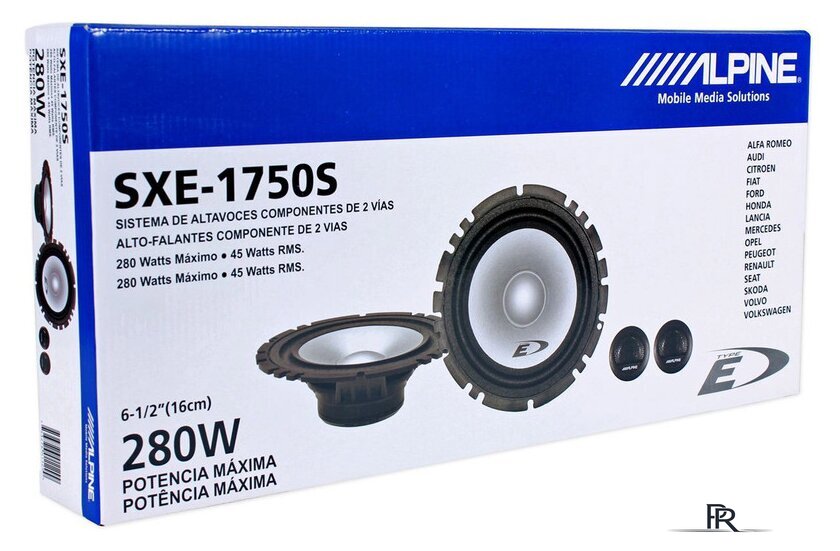 Компонентная АС Alpine SXE-1750S - Изображение №7 — Интернет-магазин ПроЗаказ