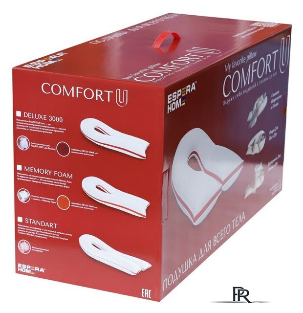 Спальная подушка Espera Home Comfort-u Standart ЕС-2033 - Изображение №4 — Интернет-магазин ПроЗаказ