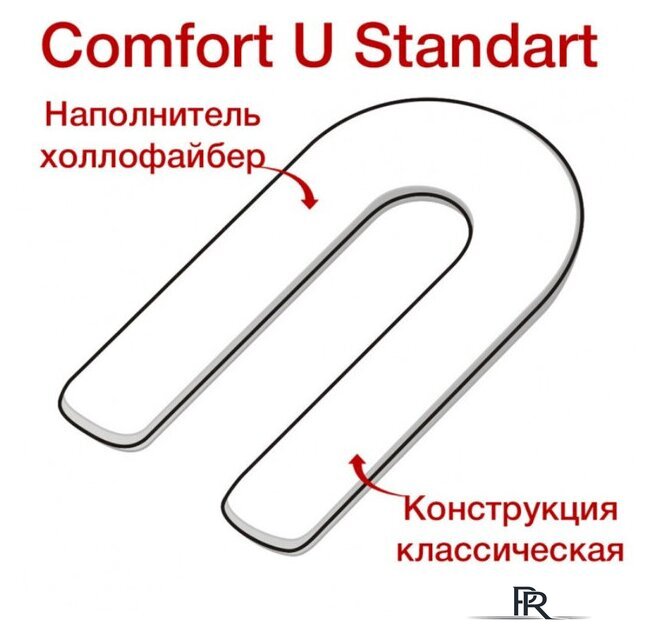 Спальная подушка Espera Home Comfort-u Standart ЕС-2033 - Изображение №5 — Интернет-магазин ПроЗаказ