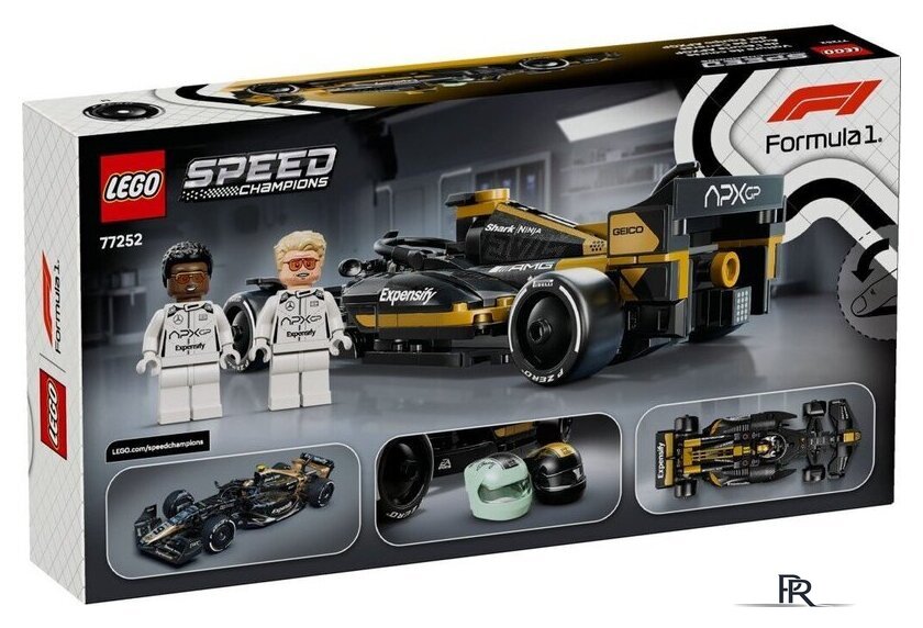 Конструктор LEGO 77252 Speed Champions Гоночный автомобиль команды APXGP - Изображение №3 — Интернет-магазин ПроЗаказ