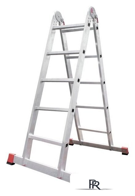 Лестница-трансформер Новая высота NV 331 шарнирная 2x5 ступеней - Изображение №1 — Интернет-магазин ПроЗаказ
