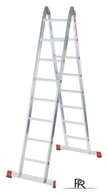 Лестница-трансформер Новая высота NV 331 шарнирная 2x5 ступеней - Изображение №2 — Интернет-магазин ПроЗаказ