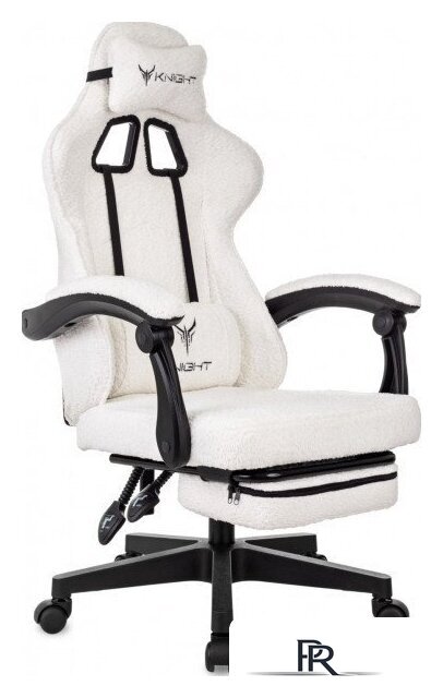 Игровое (геймерское) кресло Knight Lord/F (молочный, ткань Camby01) - Изображение №1 — Интернет-магазин ПроЗаказ