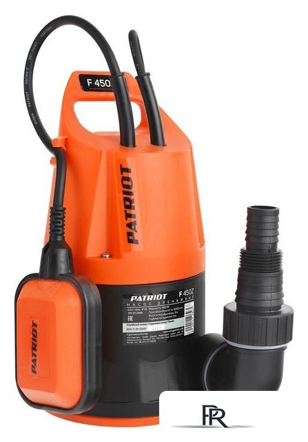 Дренажный насос Patriot F 450 Z - Изображение №2 — Интернет-магазин ПроЗаказ