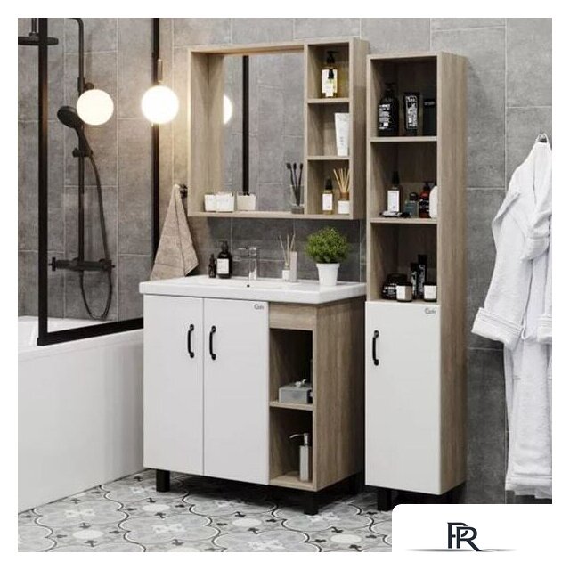  Onika Шкаф с зеркалом Тимбер 80.00У 208091 - Изображение №2 — Интернет-магазин ПроЗаказ