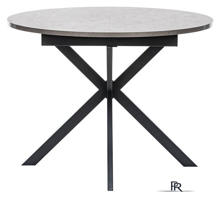 Кухонный стол Мебель Импэкс Leset Капри (камень темный/черный) - Изображение №2 — Интернет-магазин ПроЗаказ