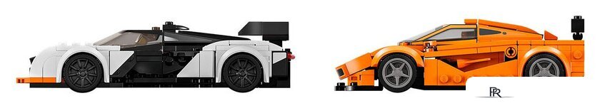 Конструктор LEGO Speed Champions 76918 McLaren Solus GT и McLaren F1 LM - Изображение №6 — Интернет-магазин ПроЗаказ
