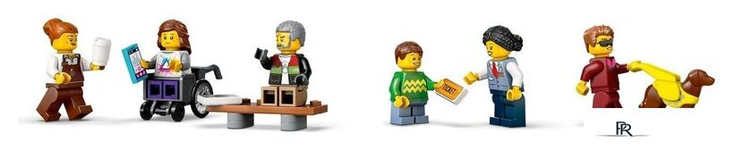 Конструктор LEGO City 60423 Трамвай и станция в центре города - Изображение №8 — Интернет-магазин ПроЗаказ
