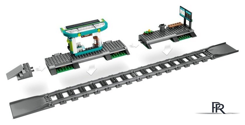 Конструктор LEGO City 60423 Трамвай и станция в центре города - Изображение №5 — Интернет-магазин ПроЗаказ