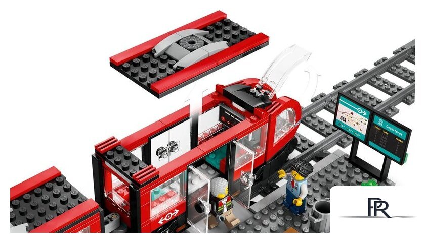 Конструктор LEGO City 60423 Трамвай и станция в центре города - Изображение №6 — Интернет-магазин ПроЗаказ