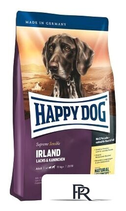 Сухой корм для собак Happy Dog Supreme Sensible Irland Lachs&Kaninchen 12.5 кг - Изображение №1 — Интернет-магазин ПроЗаказ