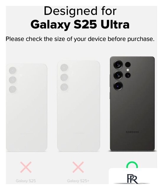 Чехол для телефона Ringke Fusion X Magnetic для Galaxy S25 Ultra Black - Изображение №3 — Интернет-магазин ПроЗаказ