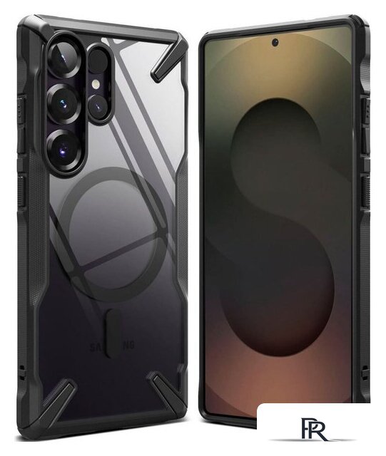 Чехол для телефона Ringke Fusion X Magnetic для Galaxy S25 Ultra Black - Изображение №1 — Интернет-магазин ПроЗаказ