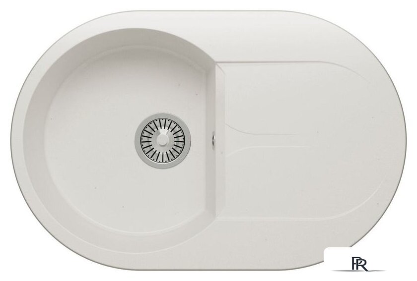 Кухонная мойка Polygran Atol-760 (белый хлопок 36) - Изображение №1 — Интернет-магазин ПроЗаказ
