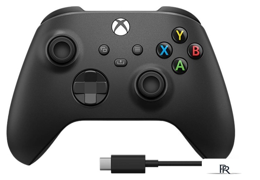 Геймпад Microsoft Xbox + USB-C кабель (черный) - Изображение №1 — Интернет-магазин ПроЗаказ
