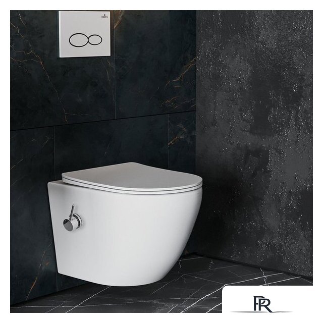 Унитаз подвесной Roxen Antares 530185-01X Rimless Soft Close с функцией биде - Изображение №1 — Интернет-магазин ПроЗаказ