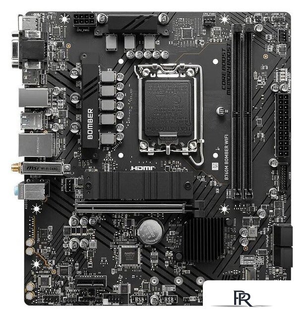 Материнская плата MSI B760M Bomber WiFi - Изображение №1 — Интернет-магазин ПроЗаказ