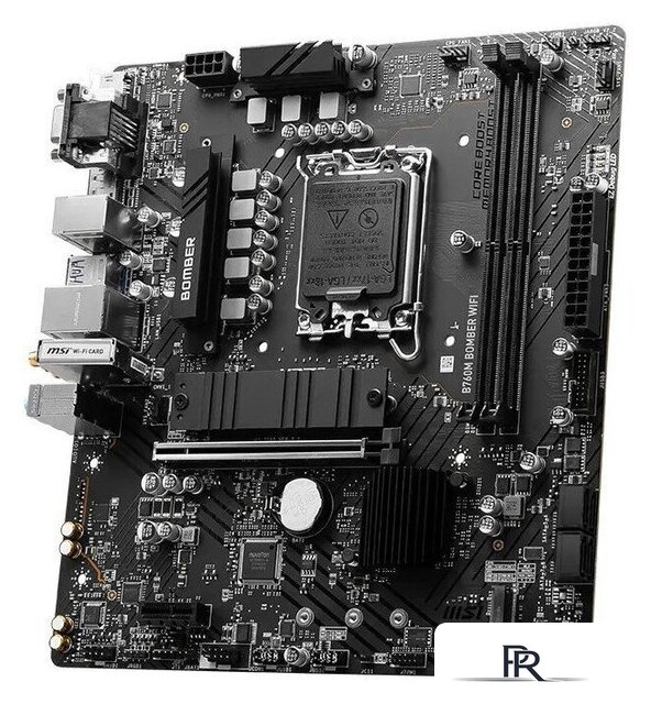 Материнская плата MSI B760M Bomber WiFi - Изображение №3 — Интернет-магазин ПроЗаказ