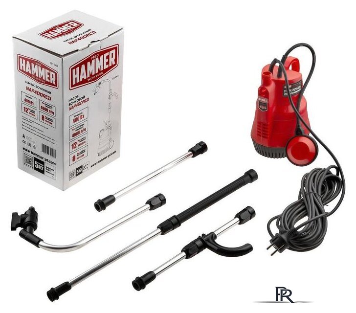 Бочечный насос Hammer NAP400RCD - Изображение №10 — Интернет-магазин ПроЗаказ