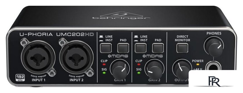 Комплект для звукозаписи Behringer U-Phoria Studio Pro - Изображение №6 — Интернет-магазин ПроЗаказ