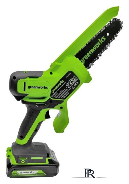 Аккумуляторная пила Greenworks GD24CSMNXK2 2008707UA (с 1-им АКБ 2 Ач) - Изображение №1 — Интернет-магазин ПроЗаказ