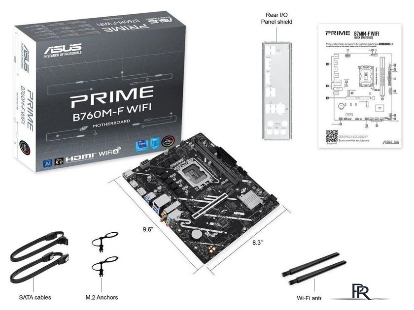 Материнская плата ASUS Prime B760M-F WiFi - Изображение №10 — Интернет-магазин ПроЗаказ