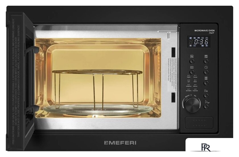 Микроволновая печь Meferi MMO6025BK Power - Изображение №4 — Интернет-магазин ПроЗаказ