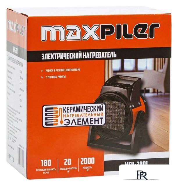 Электрическая тепловая пушка MaxPiler MEH-2001 - Изображение №2 — Интернет-магазин ПроЗаказ