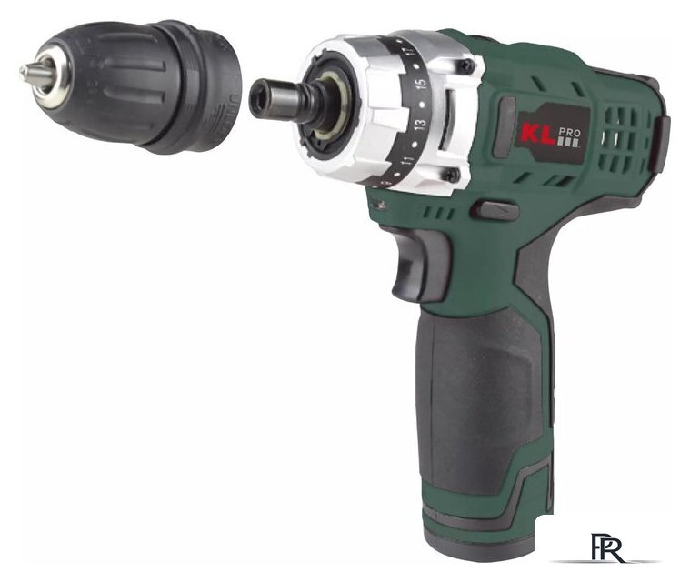 Дрель-шуруповерт KLPRO KLNM1020 (с 2-мя АКБ, кейс) - Изображение №2 — Интернет-магазин ПроЗаказ